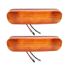 2Pcs Tractor Warning Lights Led Amber Beacon Lights 12V Compatible with John Deere OEM Part No. AR60250 22-665T1 60-6246T1 A187626 20-1950T91 22665T1 606246T1