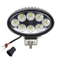 20W Oval Flood LED Work Light  Upper Cab LIGHT For KUBOTA TRACTOR Combines