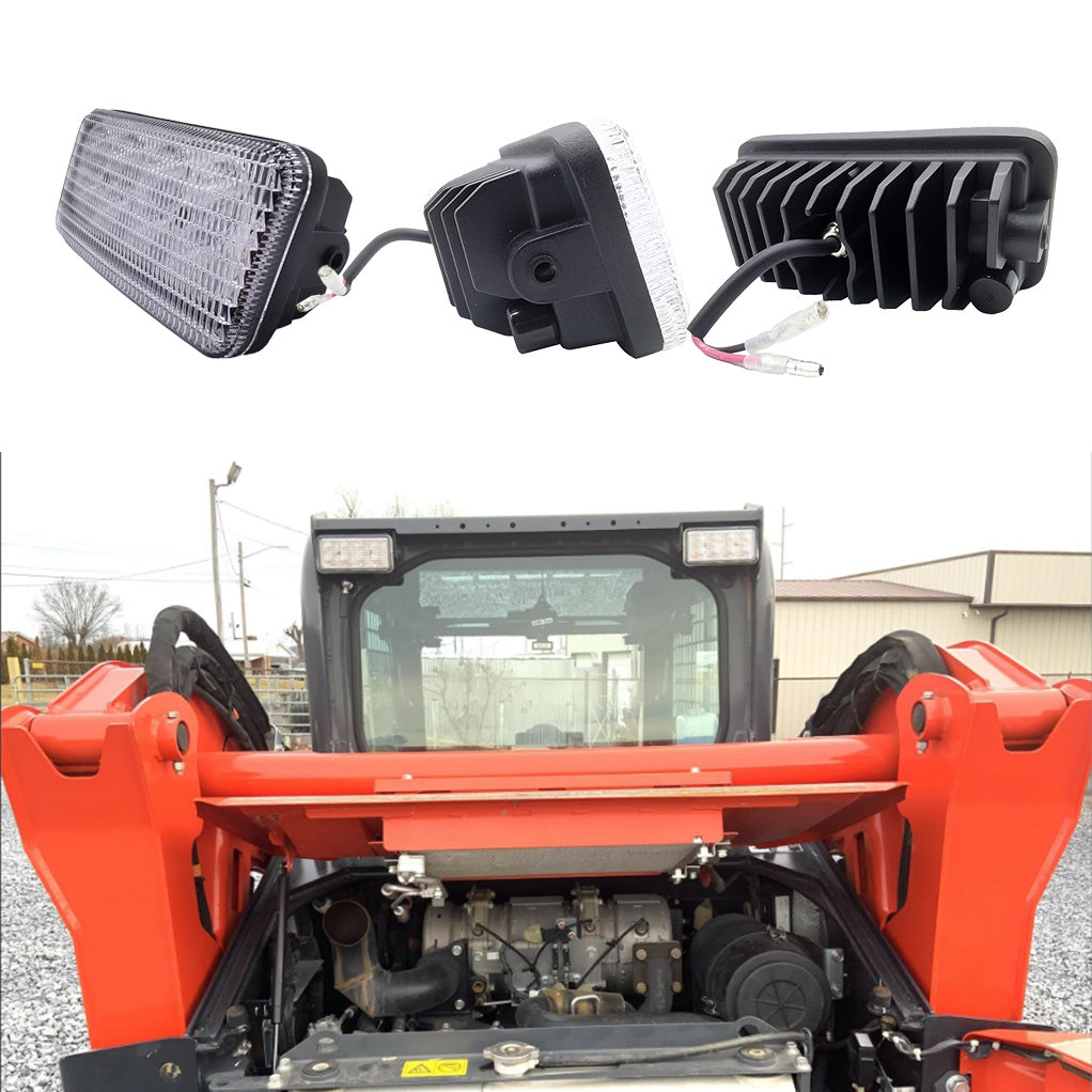 40W Work Light 12V LED Headlight Compatible With Kubota SVL Series Skid Steer OEM NO. V0511-53510